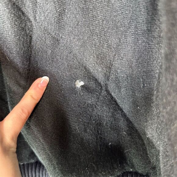 Vintage 05 Carhartt J140 Hooded Work Jacket Black L Duck Canvas USA Distressed - Picture 4 of 10